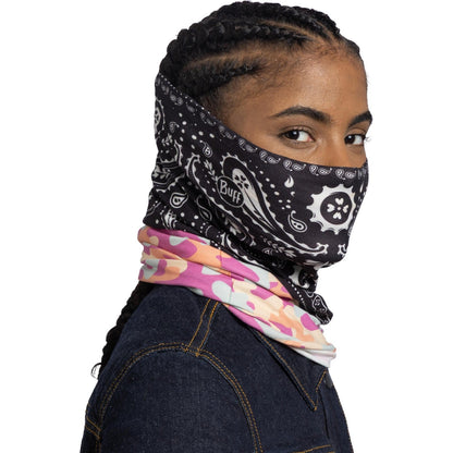 Buff Original Ecostretch Camo Cash Neck Gaiters - Pink - OS