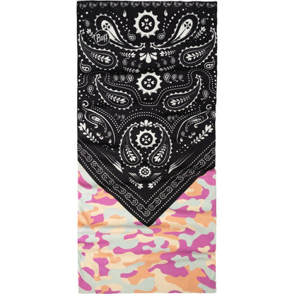 Buff Original Ecostretch Camo Cash Neck Gaiters - Pink - OS