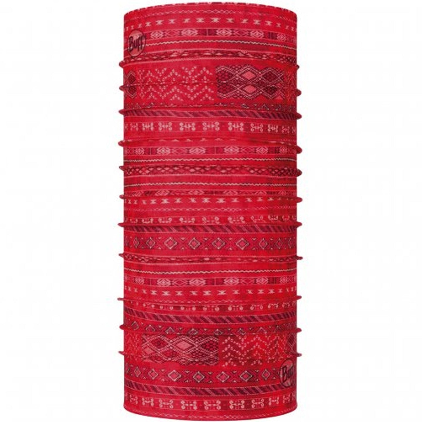 Buff Adults Unisex Coolnet UV+ Bandana Neck Gaiter - Red