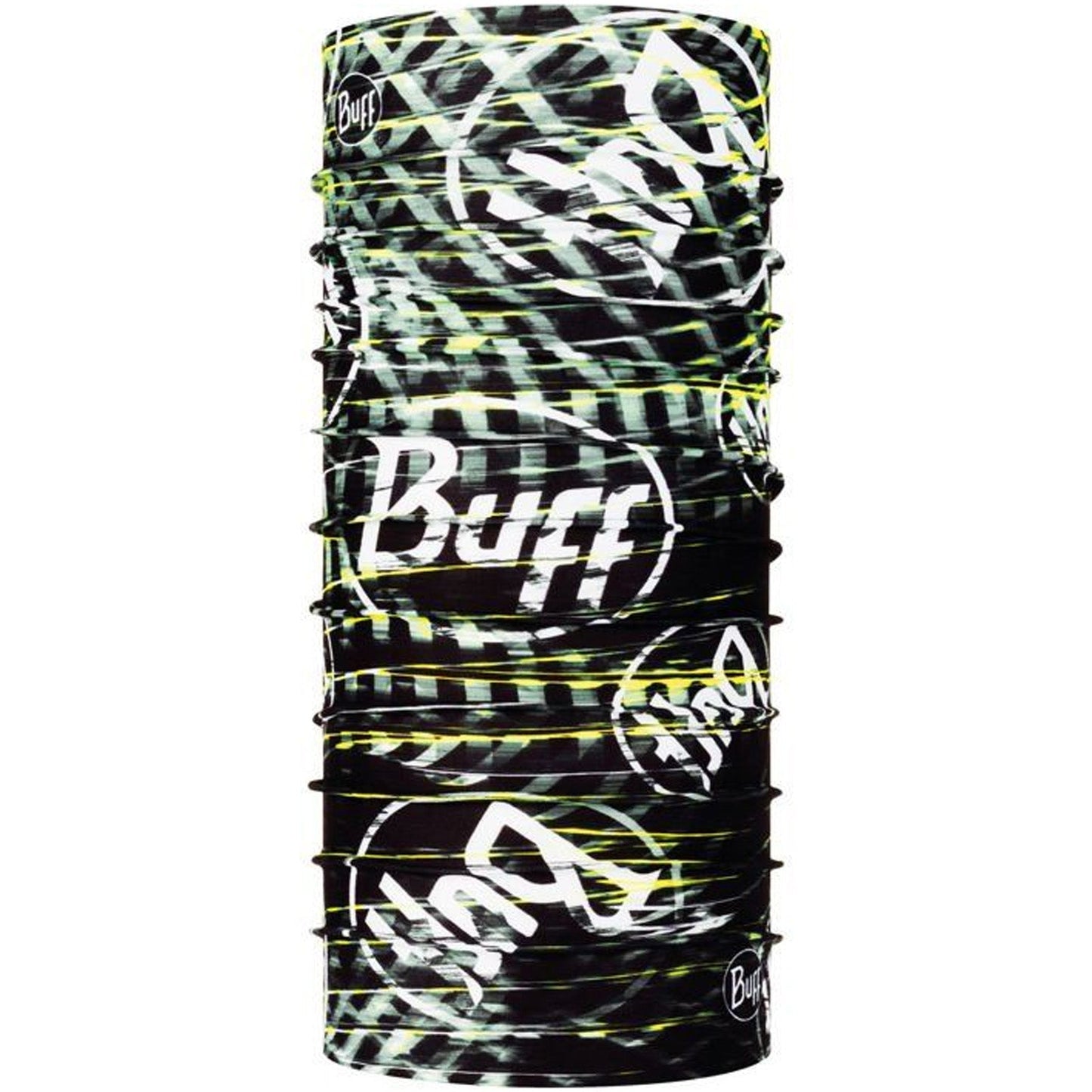 Buff Adults Unisex Coolnet UV+ Tubular Scarf - Ulnar Black - OS
