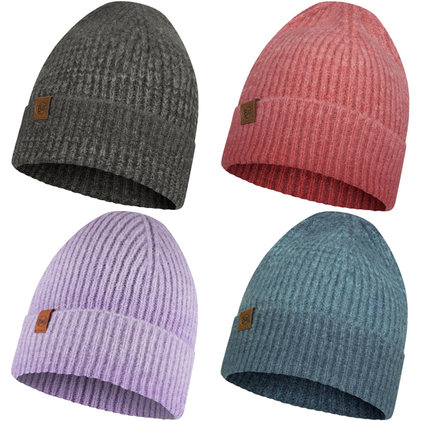 Buff Unisex Knitted Beanie Hat