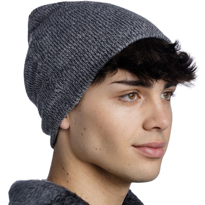 Buff Unisex Knitted Beanie Hat