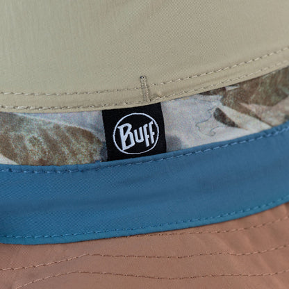 Buff Adults Explore Booney UPF 50 Festival Bucket Hat - Sand