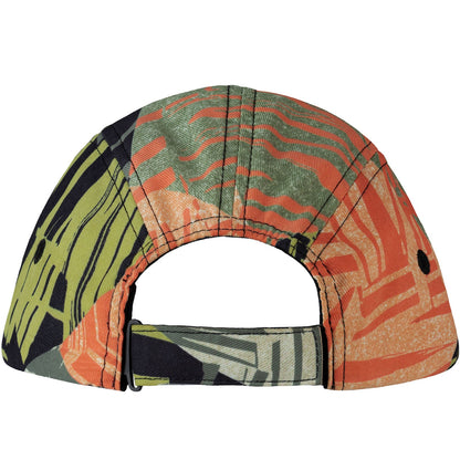 Buff Kids 5 Panel Go UPF 50 Running Cap Hat - Noru Black