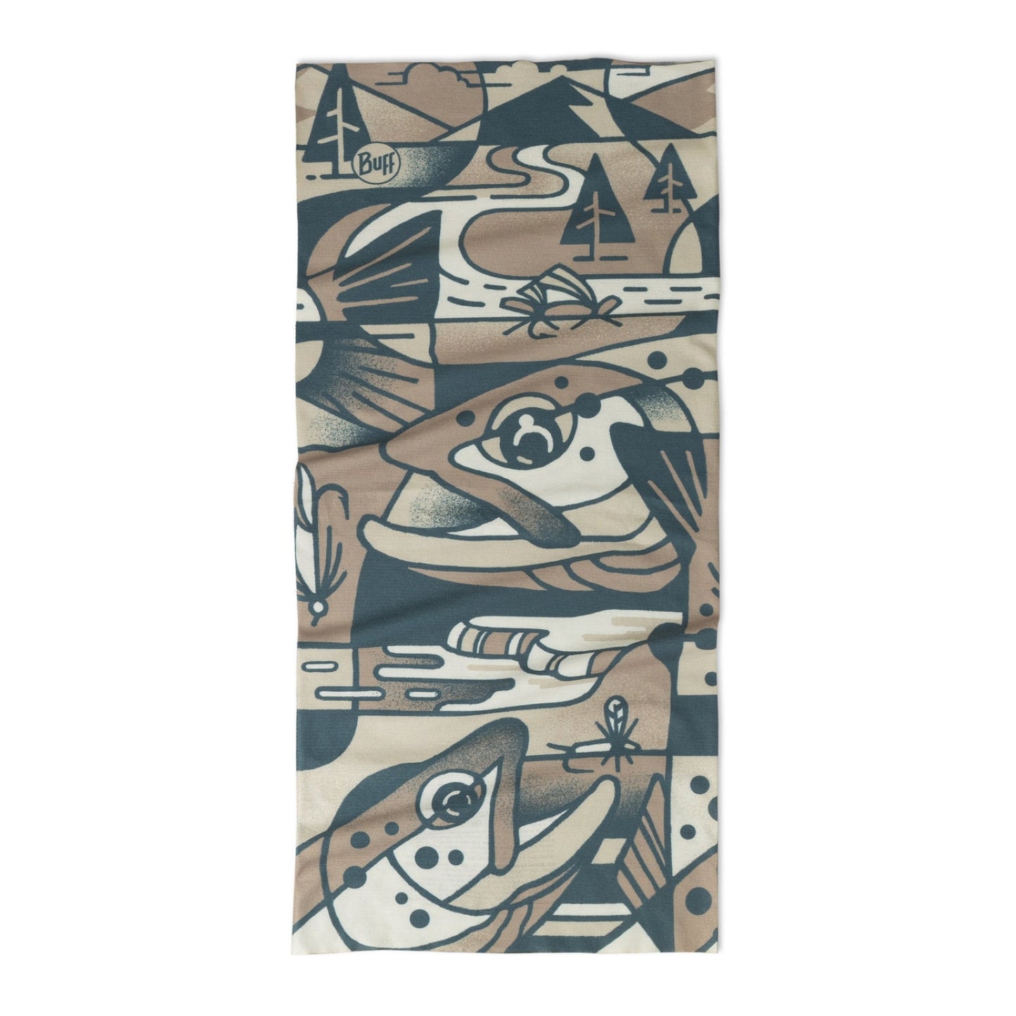 Buff Unisex Angler Coolnet UV Neck Gaiters
