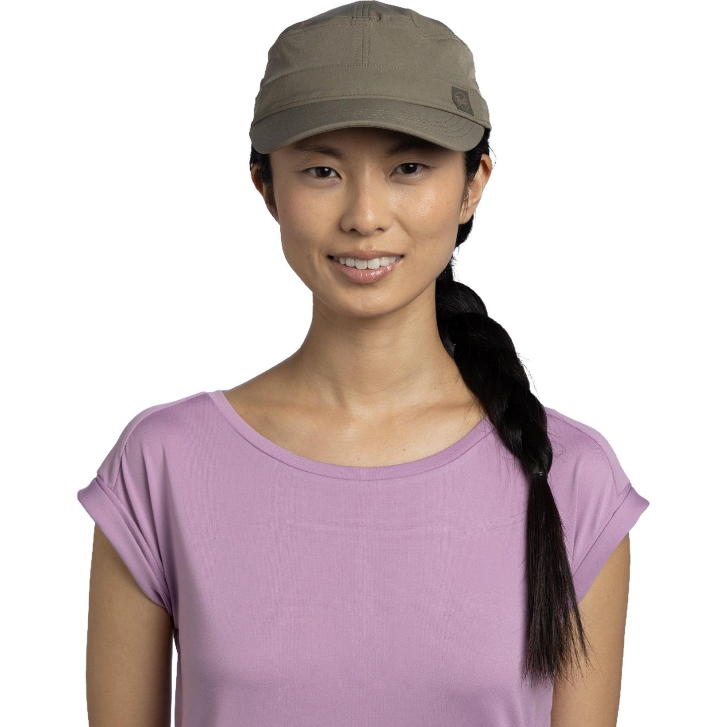 Buff Military Cap Solid Baseball Cap