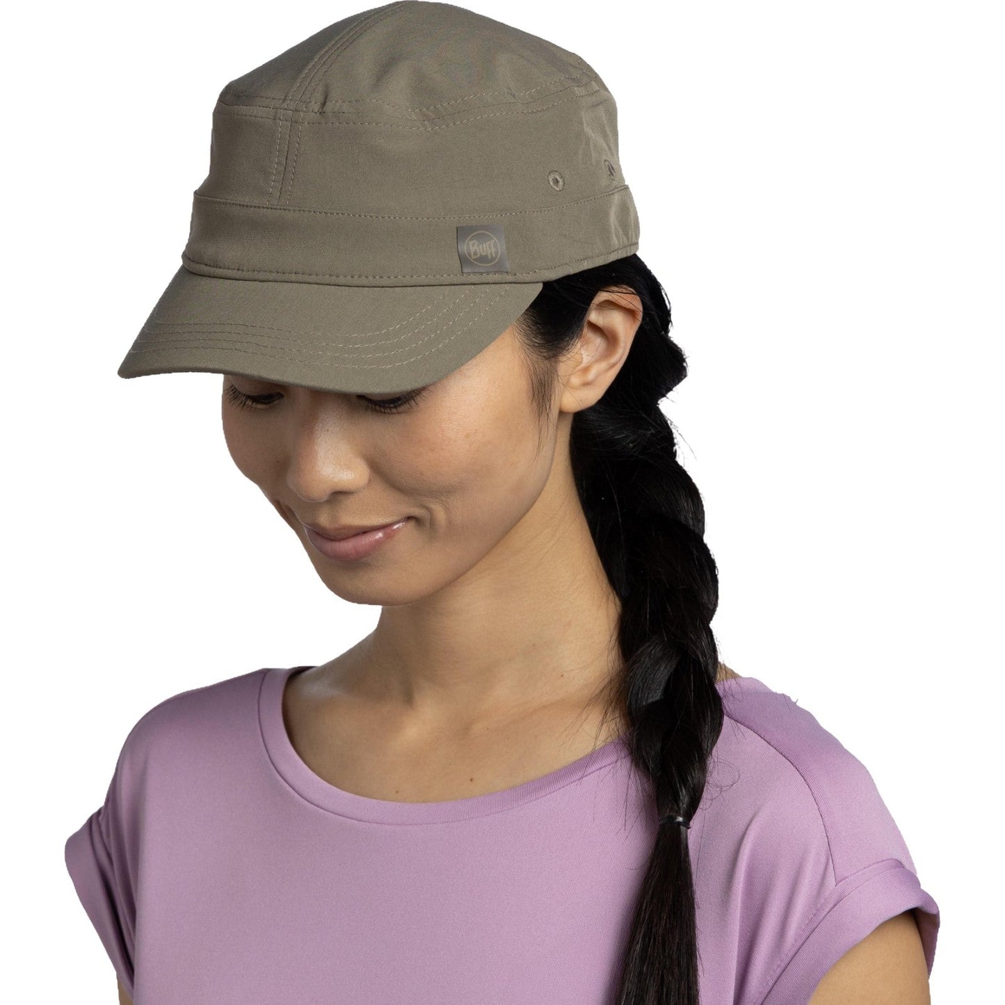 Buff Military Cap Solid Baseball Cap