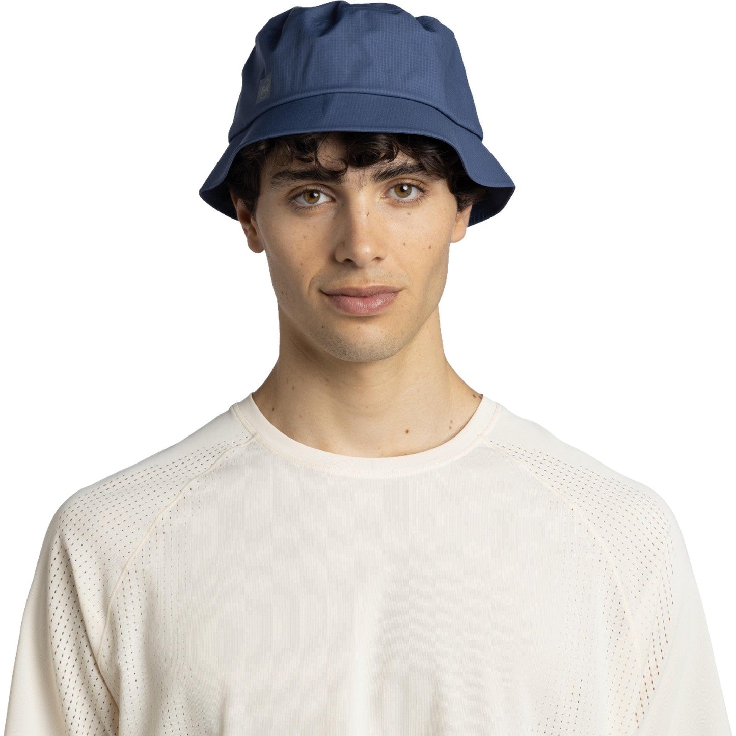 Buff Rain Solid Bucket Hat