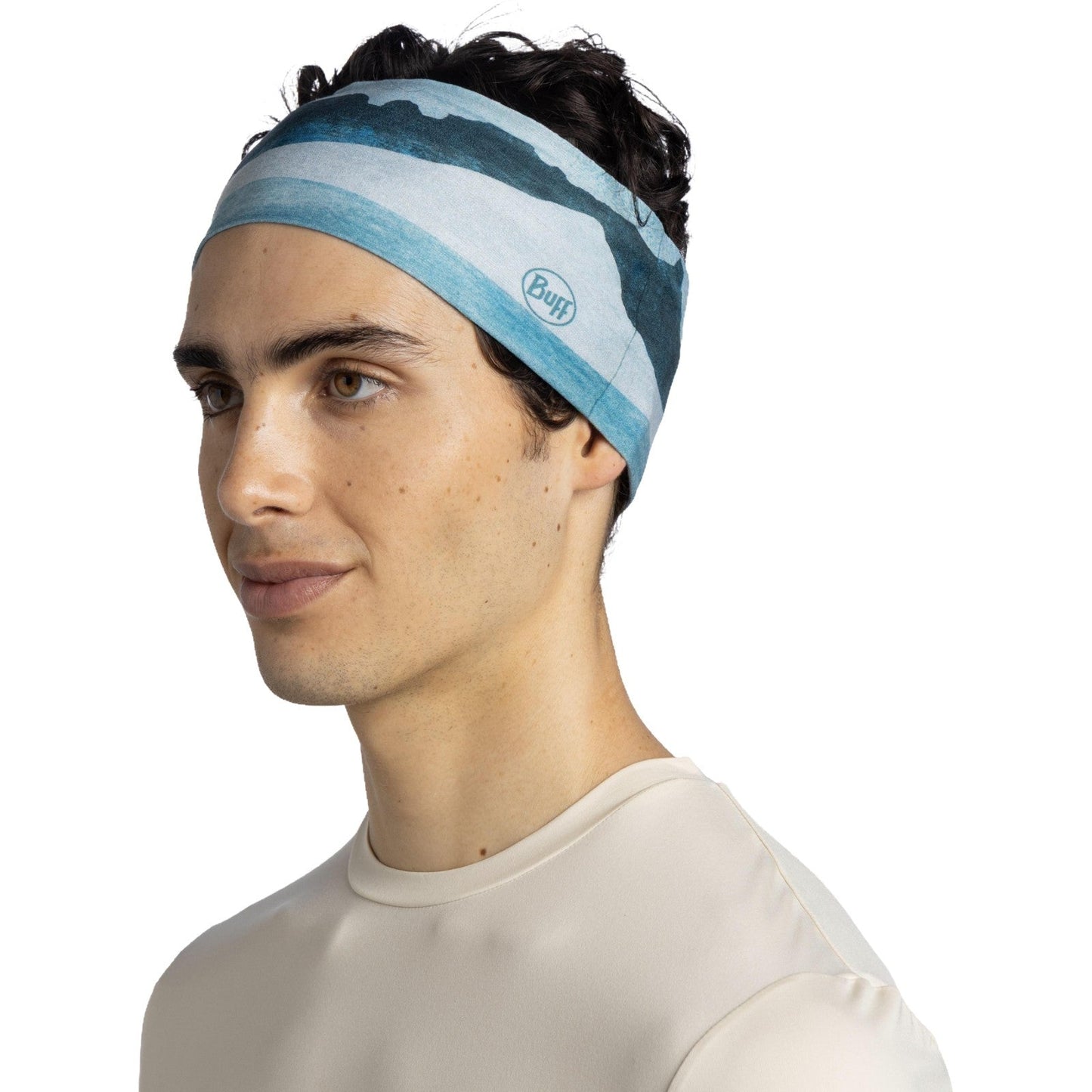 Buff Coolnet Uv® Wide Headband Aler Headband - Teal - OS
