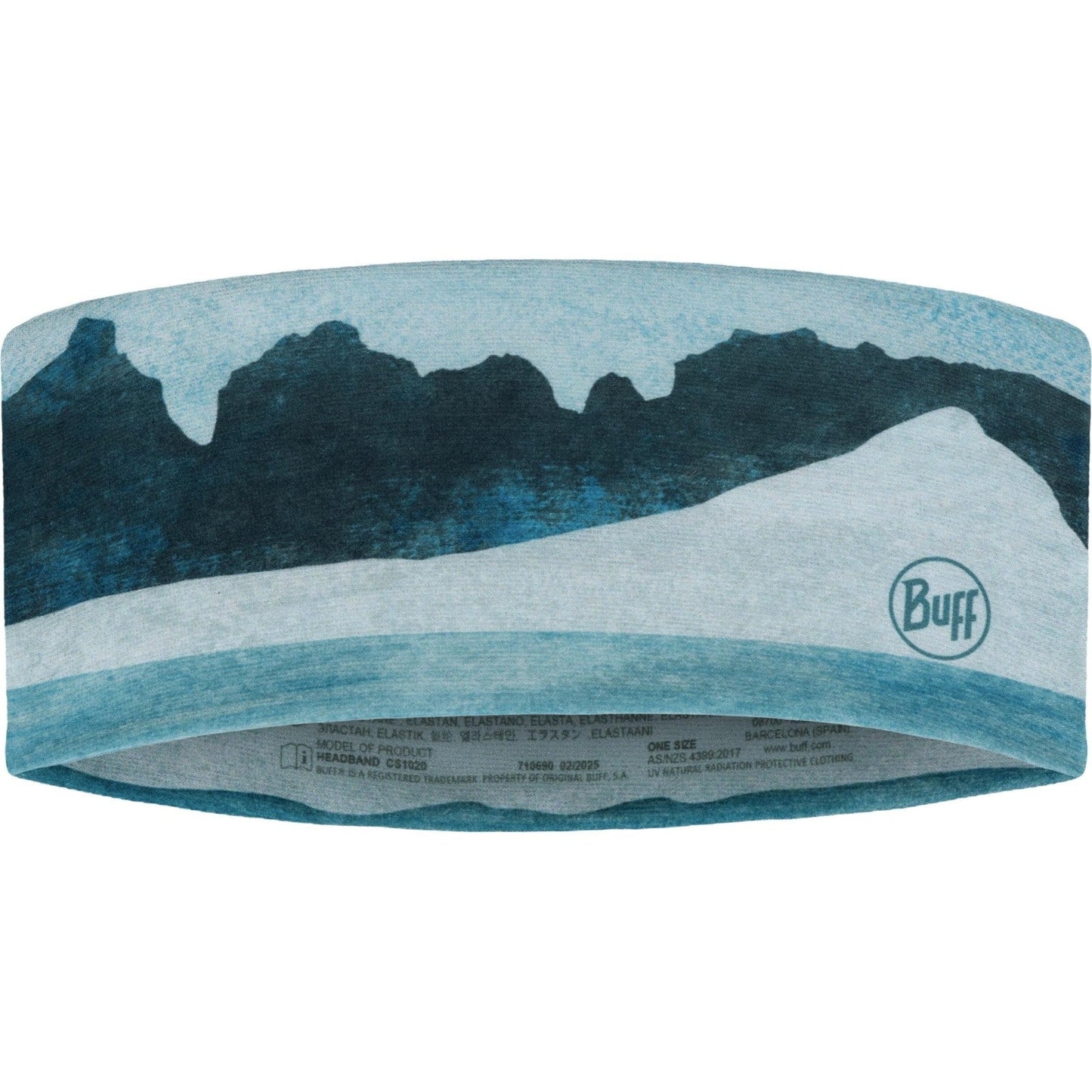 Buff Coolnet Uv® Wide Headband Aler Headband - Teal - OS