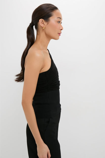 Black Satterly Top