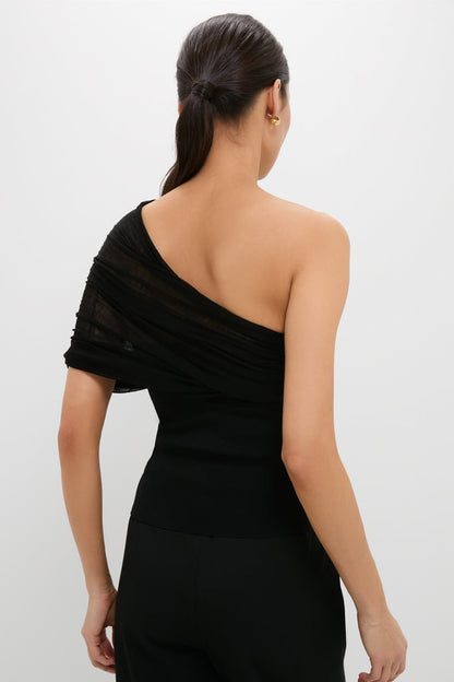 Black Satterly Top