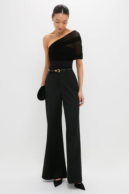 Black Satterly Top