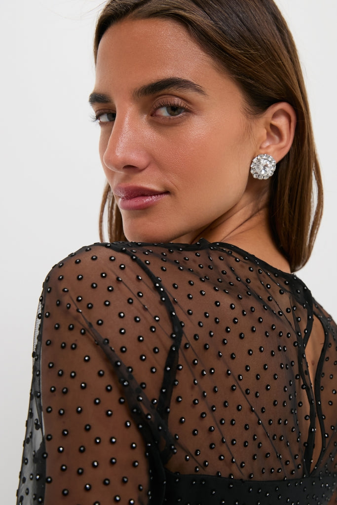 Black Saoirse Mini Dress