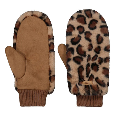 Barts Womens Fur Mitts Knitted cuff Mittens