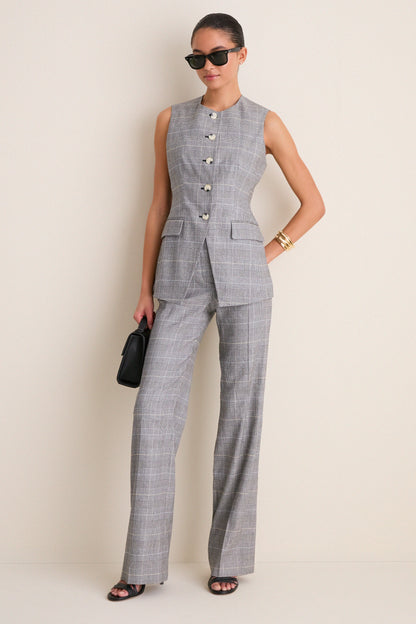Black Multi Jude Pant