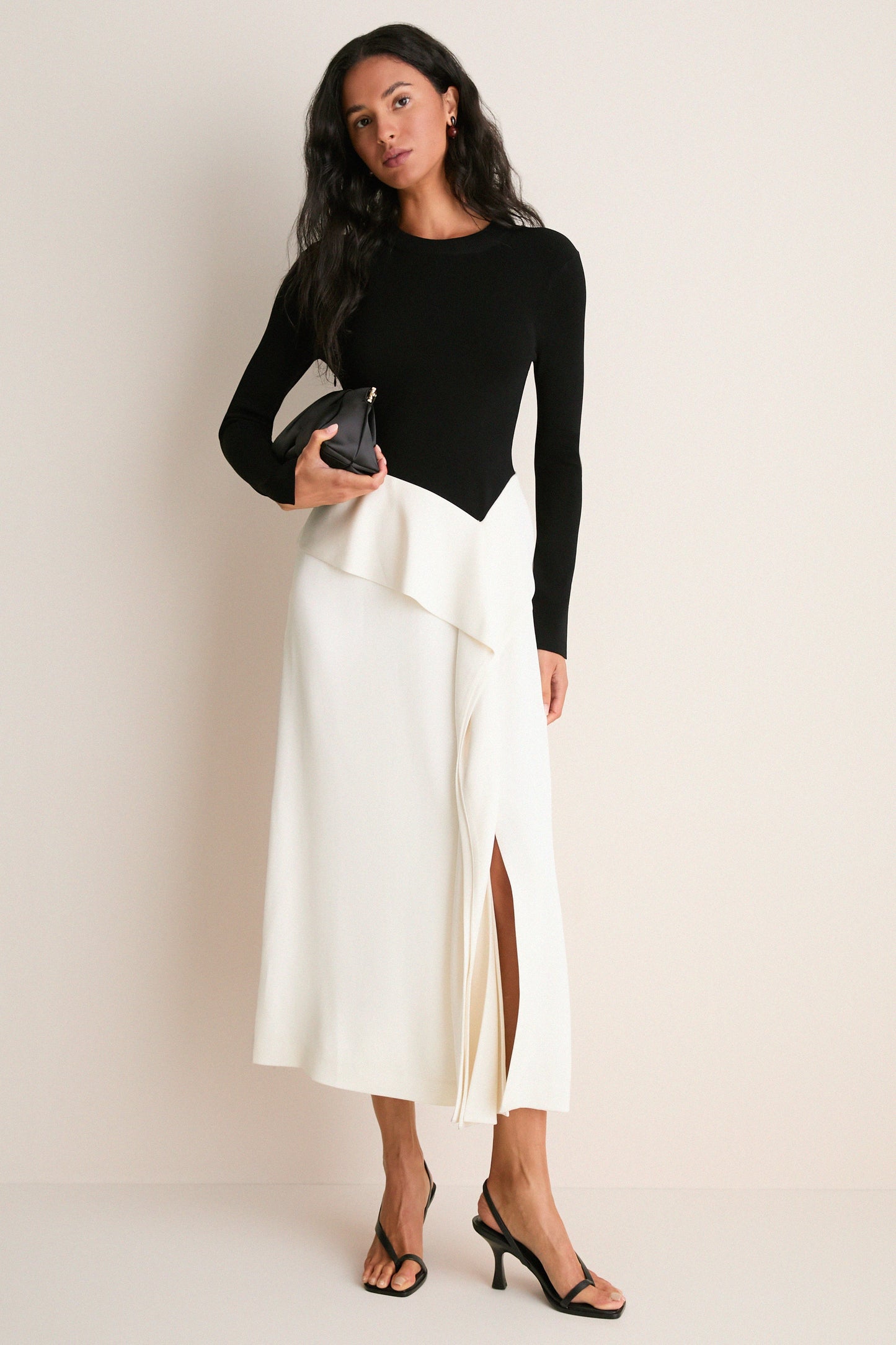 Black Lia Mini Clutch