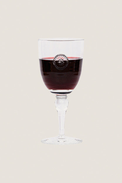 Berry and Thread Wine Glass
