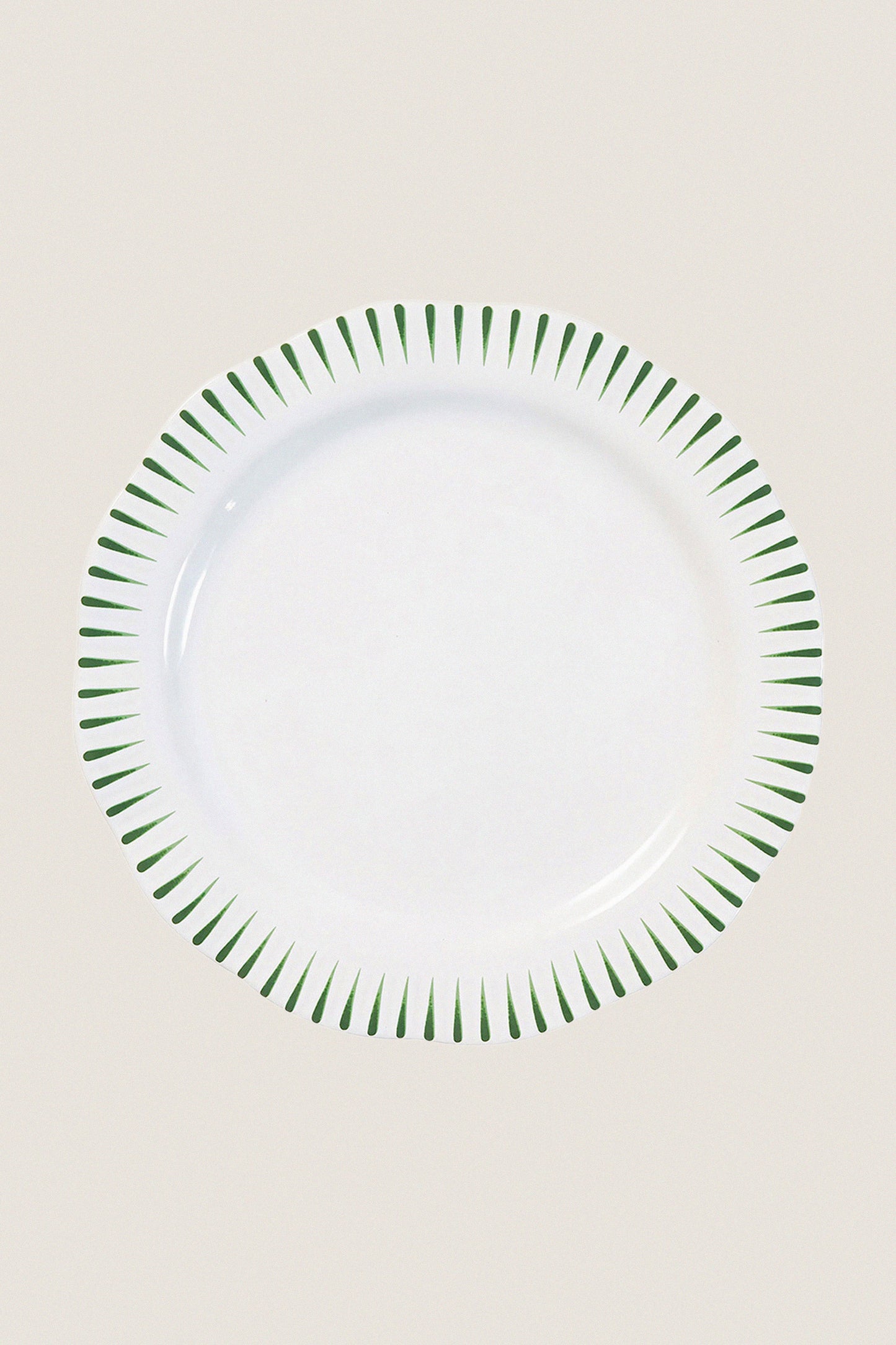 Basil Sitio Stripe Dinner Plate