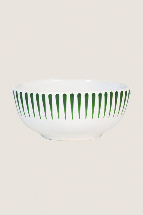 Basil Sitio Stripe Cereal/Ice Cream Bowl