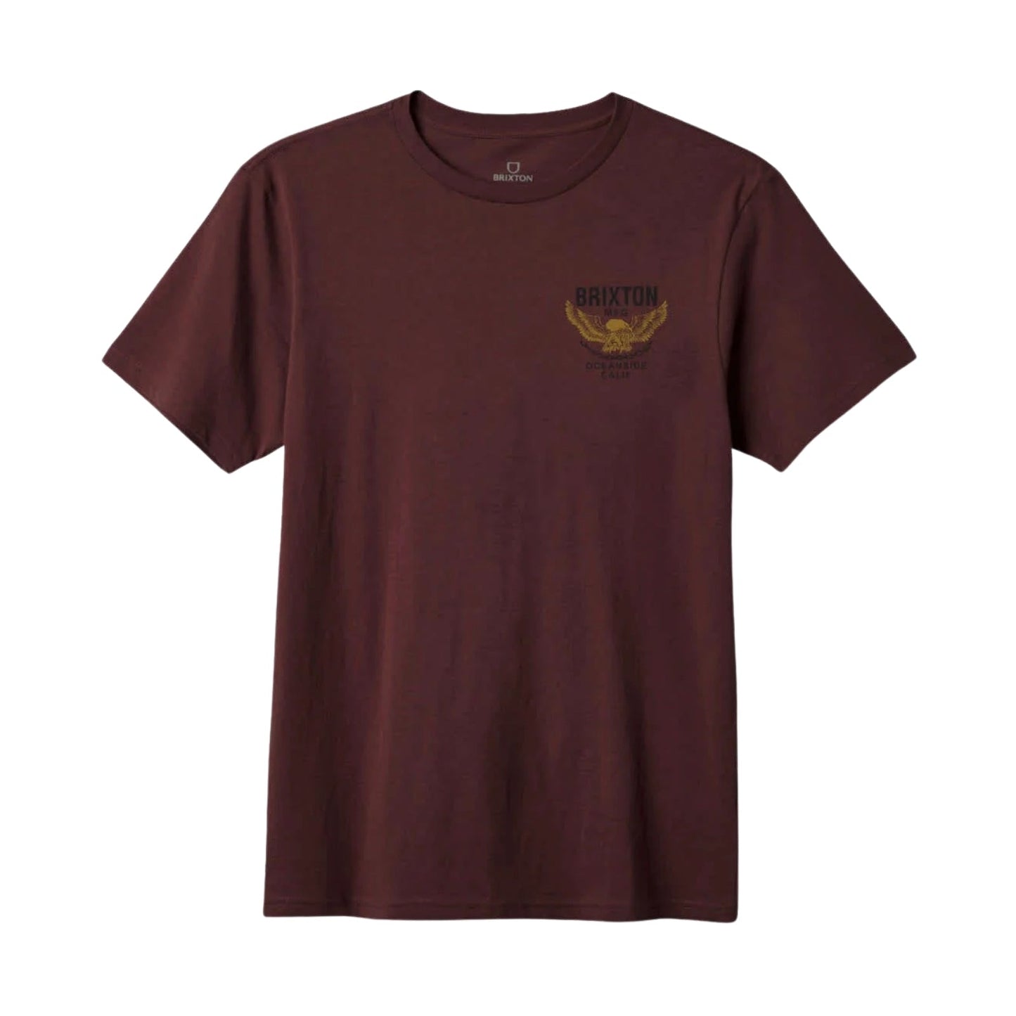 Brixton Mens Waller Vintage Graphic Short Sleeve T-Shirt