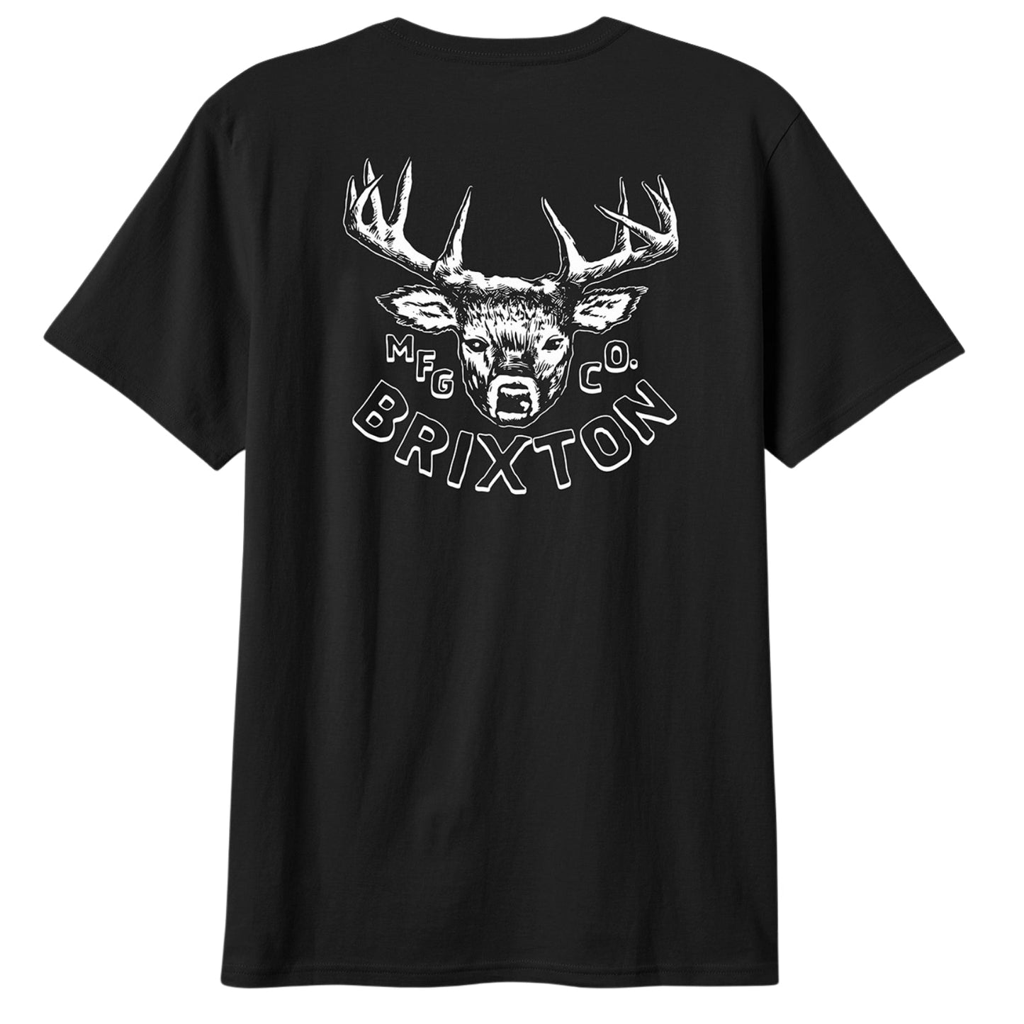 Brixton Mens Berick Vintage Graphic Short Sleeve T-Shirt