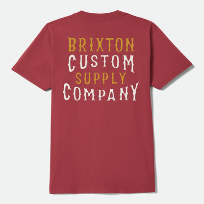 Brixton Mens Wheaton Short Sleeve T-Shirt