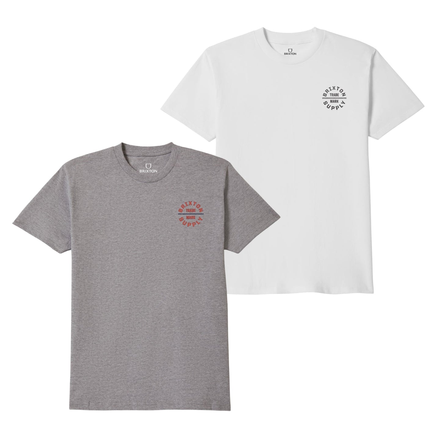 Brixton Mens Oath V Short Sleeve T-Shirt