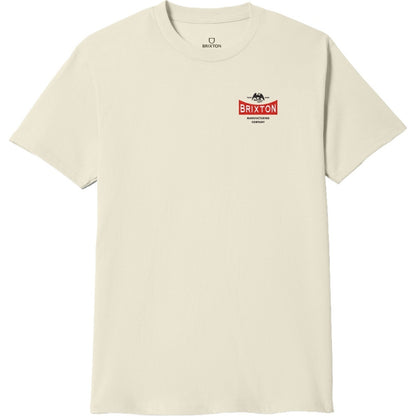 Brixton Mens Pinnacle Short Sleeve T-Shirt