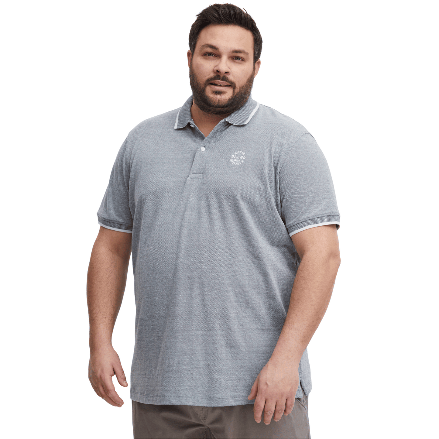 Blend Mens Bhnate Big & Tall Short Sleeve Polo Shirt