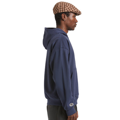 Brixton Mens Embroidered Heavyweight Oversized Hoodie