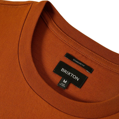 Brixton Mens Union Heavy Weight Boxy Short Sleeve T-Shirt