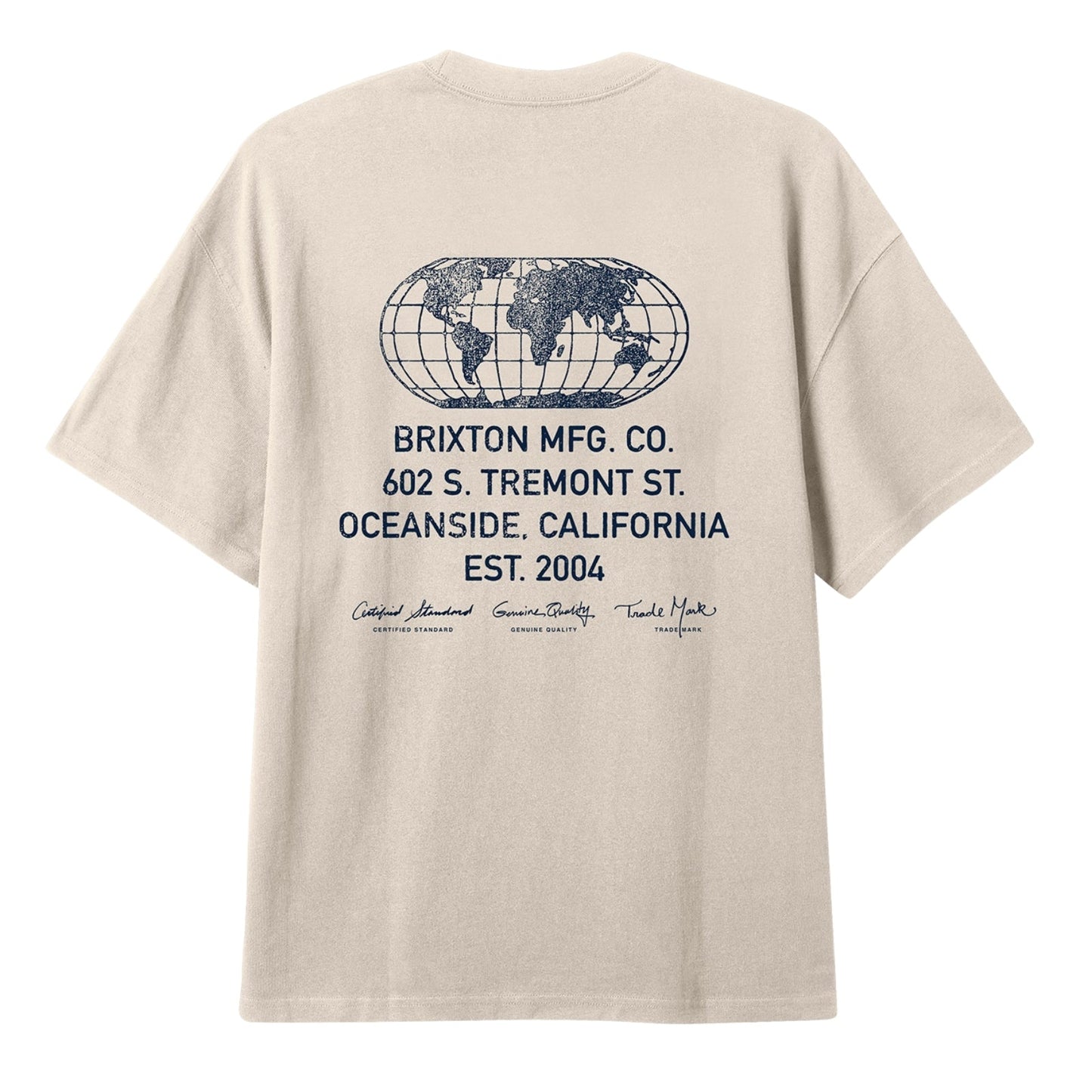 Brixton Mens Union Heavy Weight Short Sleeve T-Shirt
