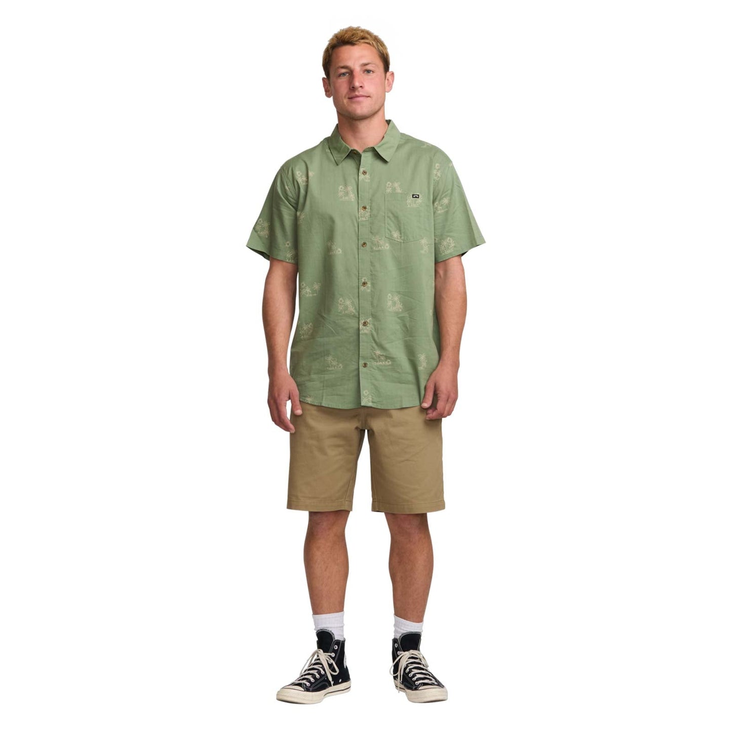 Billabong Mens Sundays Mini Short Sleeve Shirt