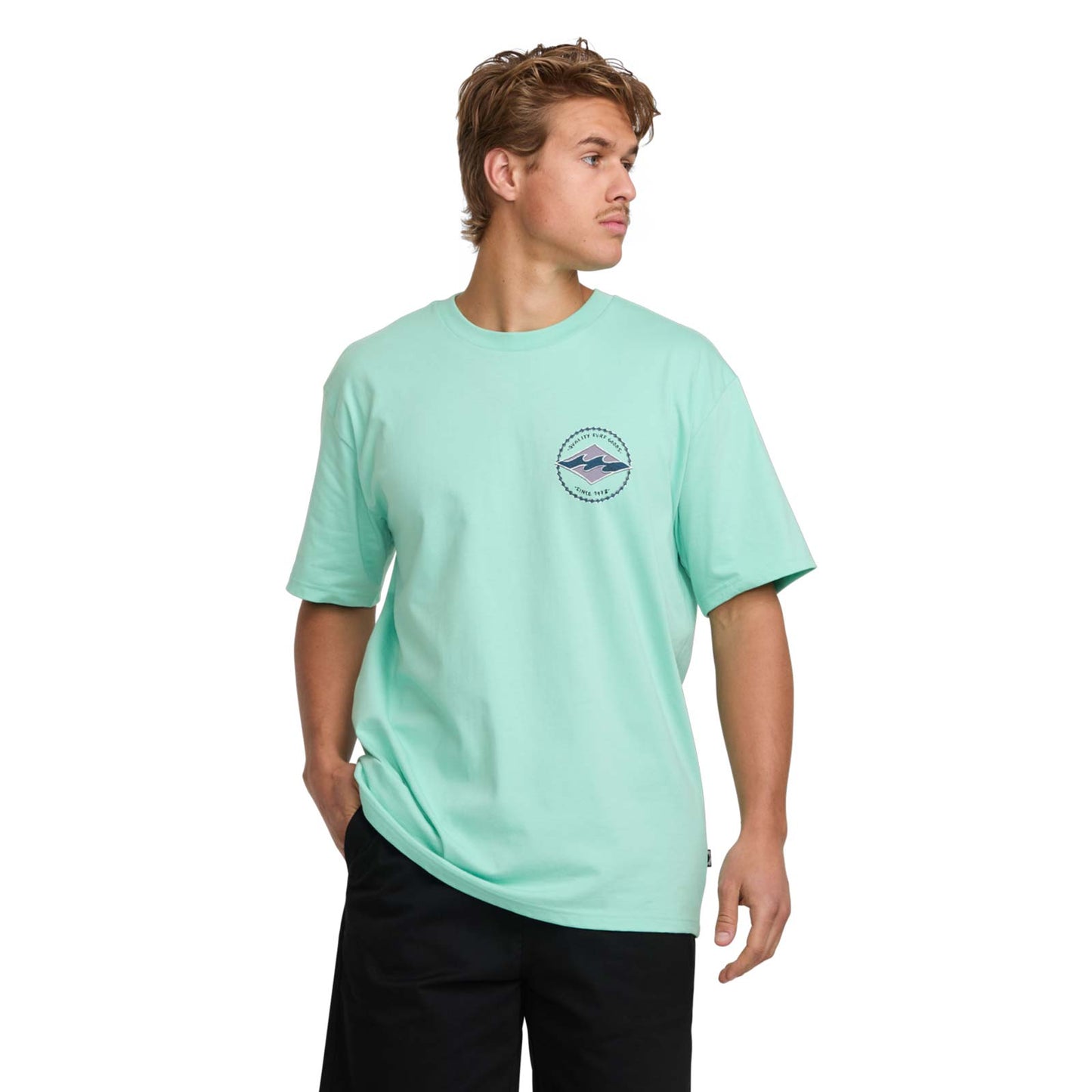 Billabong Mens Rotor Diamond R Short Sleeve T-Shirt