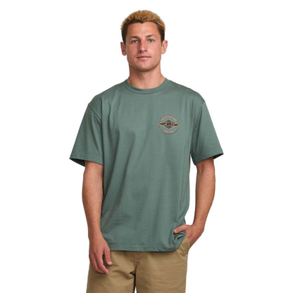 Billabong Mens Rotor Diamond R Short Sleeve T-Shirt
