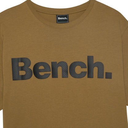 Bench Mens Worsley Casual Crew Neck Cotton T-Shirt