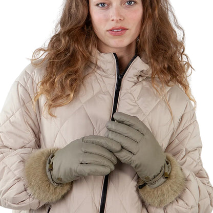 Barts Womens Empire Waterproof Faux Fur Skiing Gloves