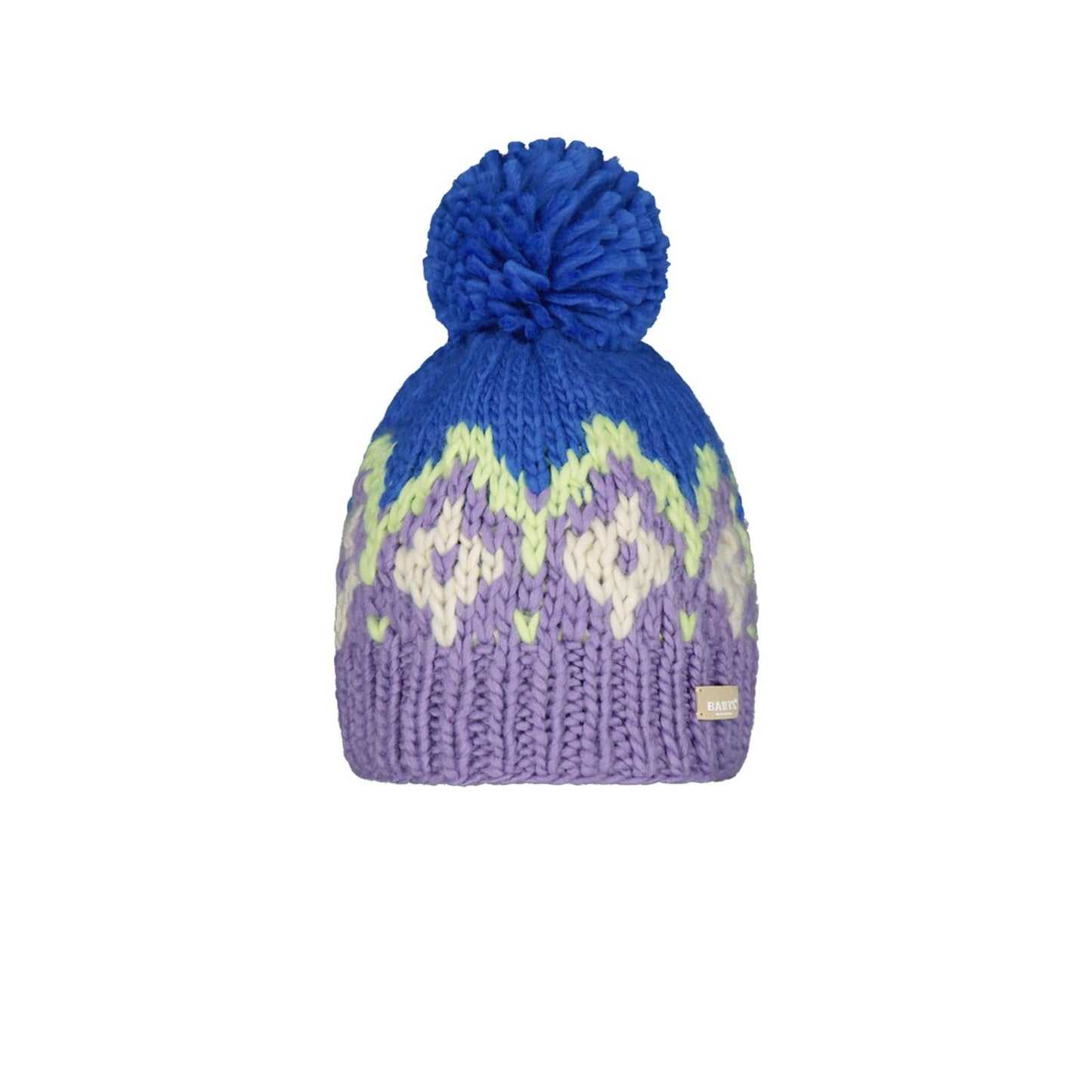 Barts Womens Curley Retro Wool Knitted Bobble Hat
