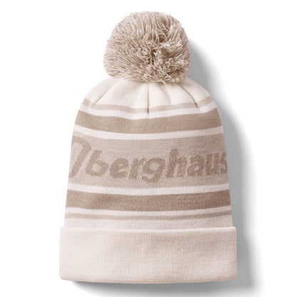Berghaus Mens Large Logo Rolled Cuff Bobble Hat