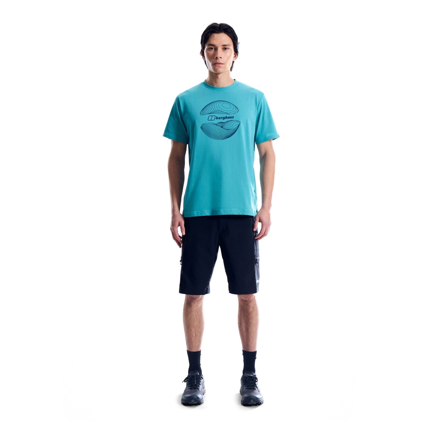 Berghaus Mens Curvature Essential Short Sleeve T-Shirt