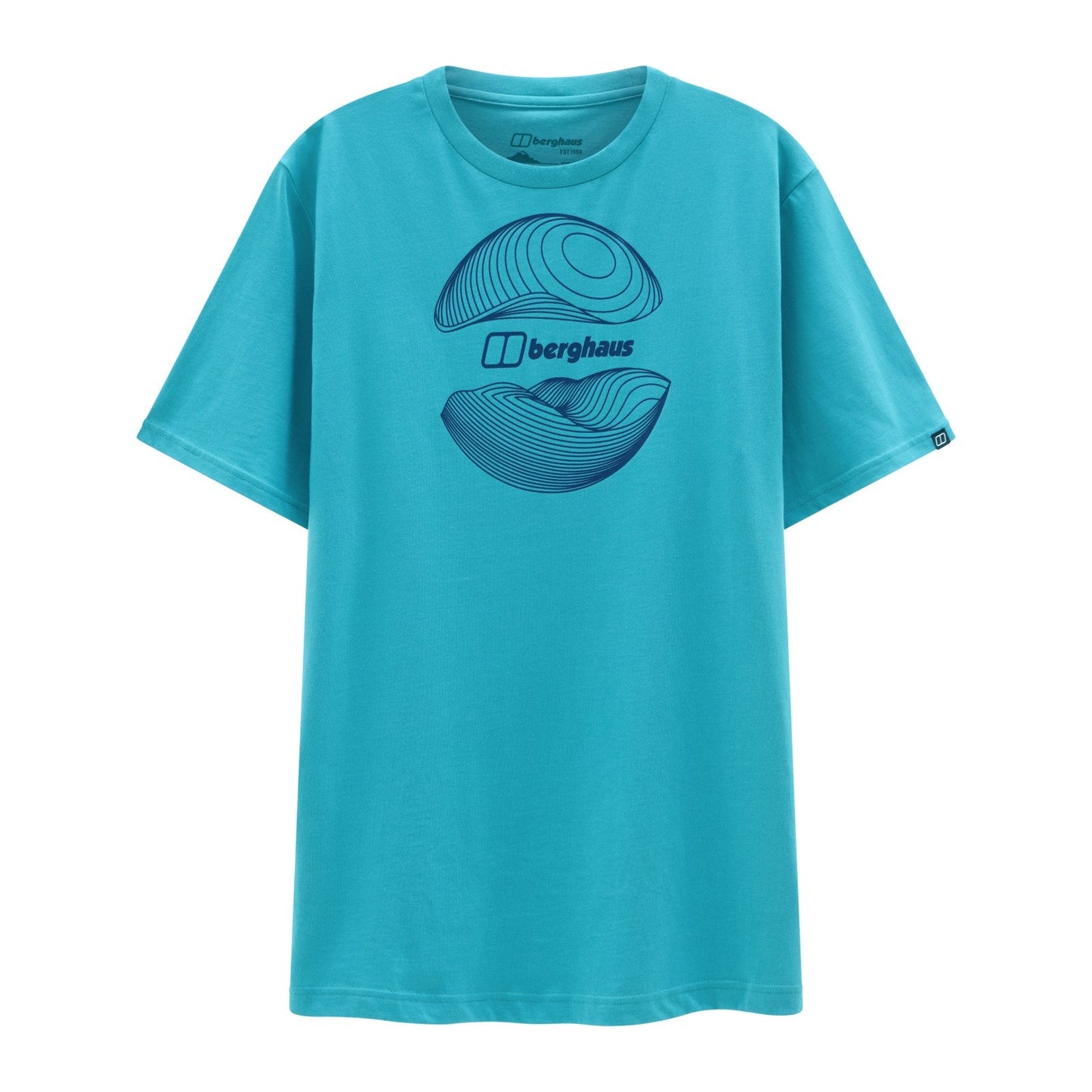 Berghaus Mens Curvature Essential Short Sleeve T-Shirt