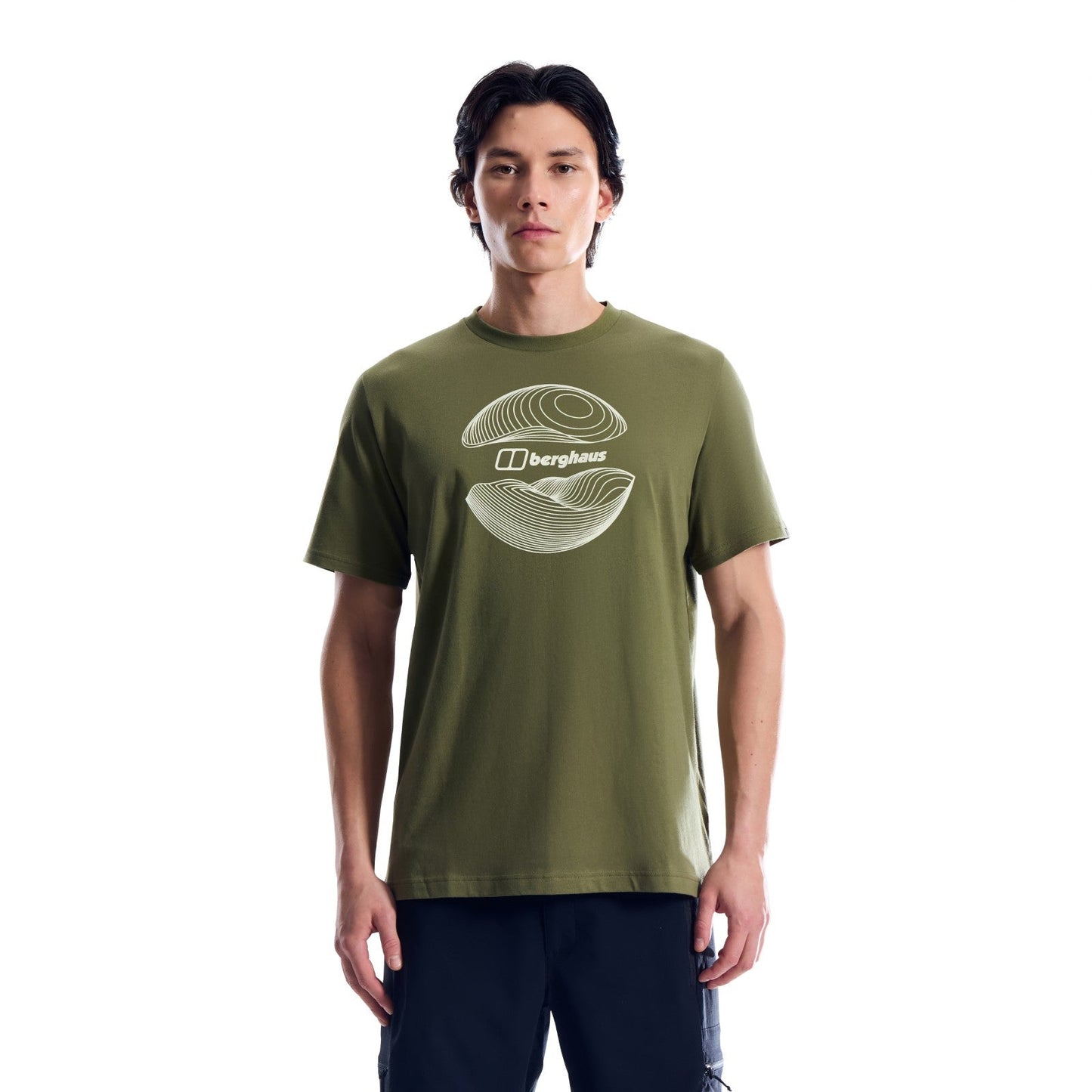 Berghaus Mens Curvature Essential Short Sleeve T-Shirt