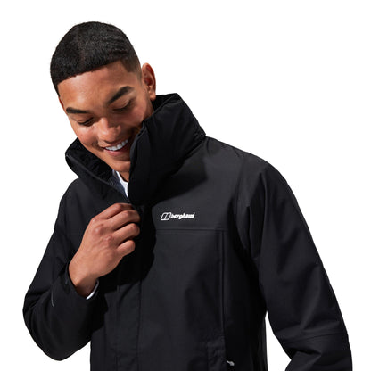 Berghaus Mens RG Alpha 2.0 Waterproof Jacket - Black - XL