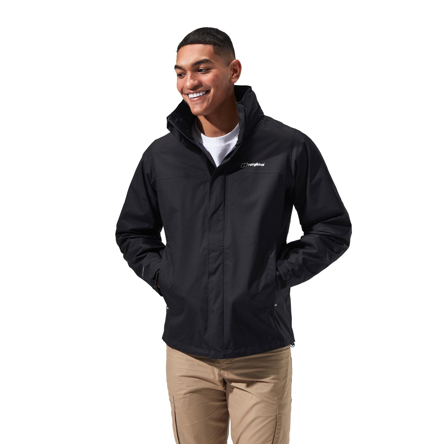 Berghaus Mens RG Alpha 2.0 Waterproof Jacket - Black - XL