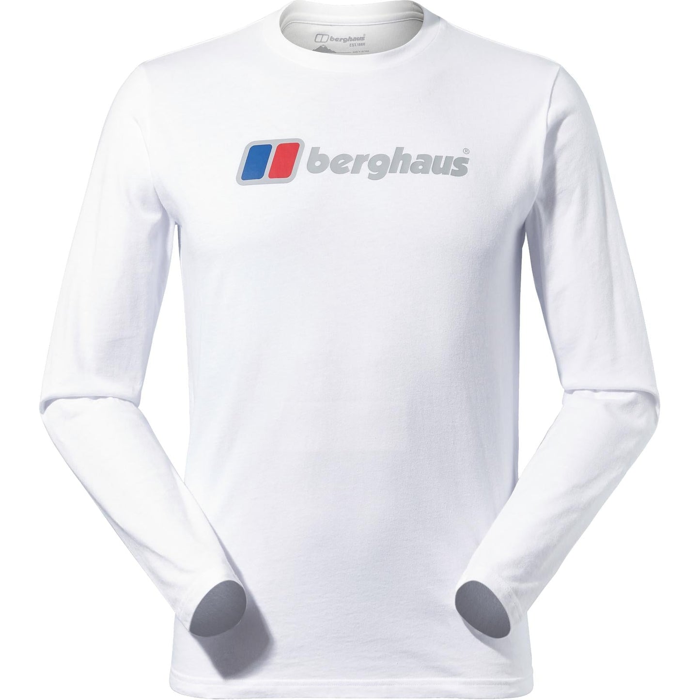 Berghaus Mens Big Logo Long Sleeve T