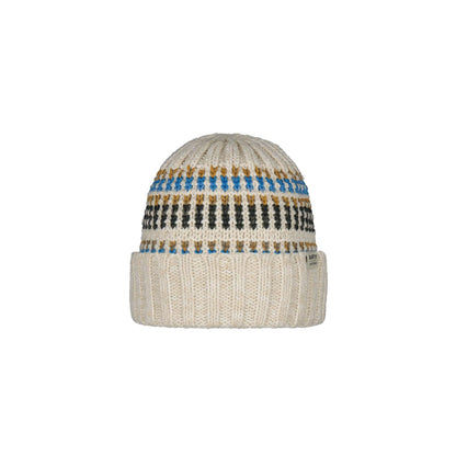 Barts Mens Travvis Jaquard Knitted Cuffed Beanie