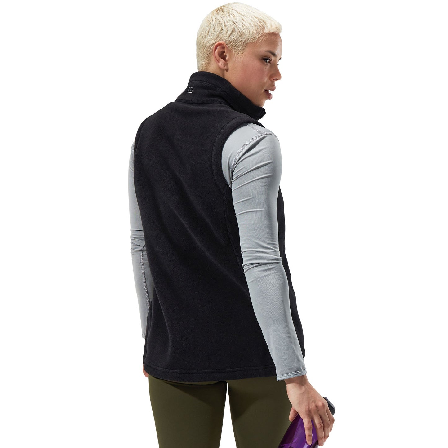 Berghaus Womens Prism Polartec InterActive Fleece Vest - Black