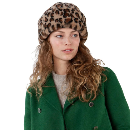 Barts Womens Cherrybush Faux Fur Cuffed Beanie Hat