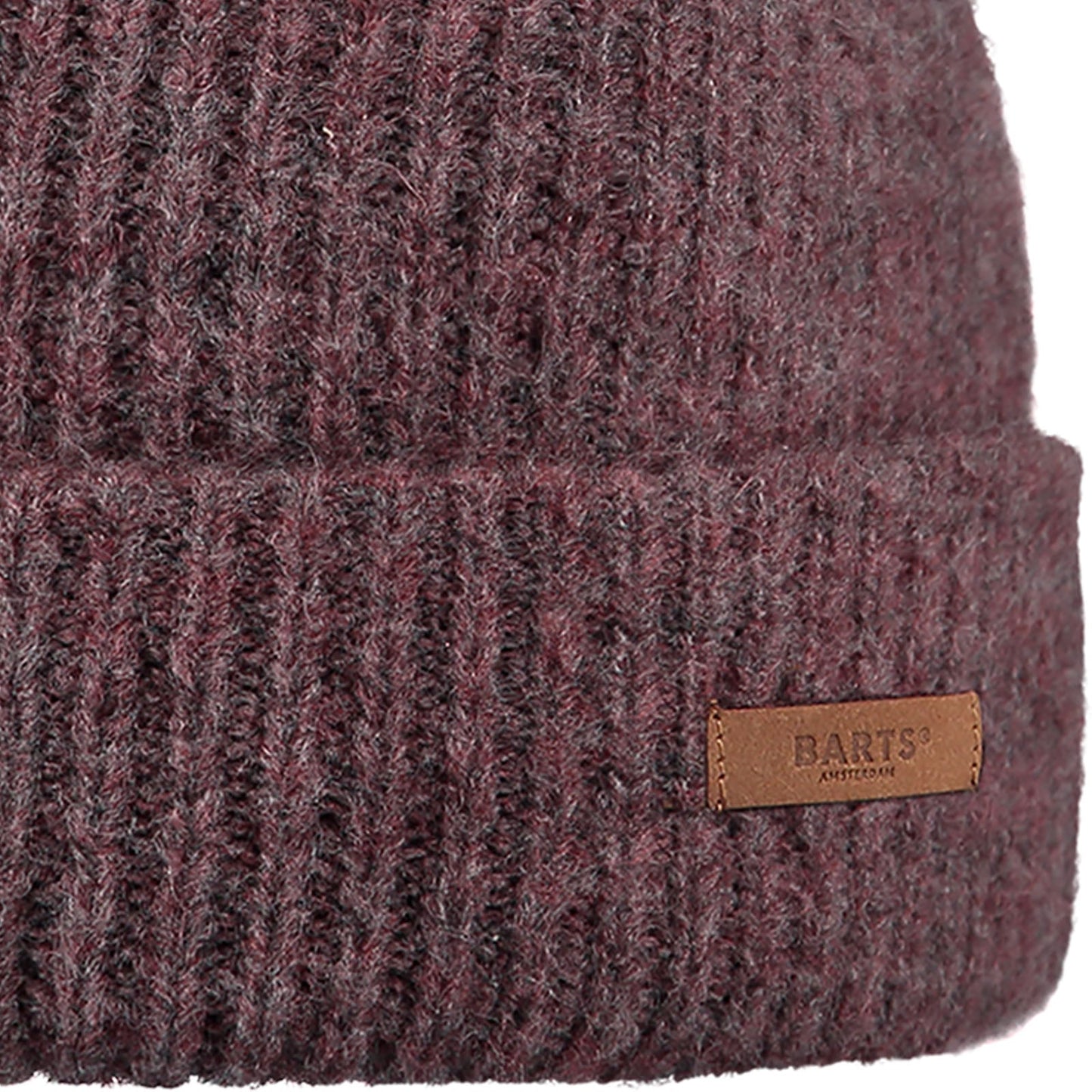 Barts Womens Witzia Stretchy Ribbed Knit Knitted Beanie Hat